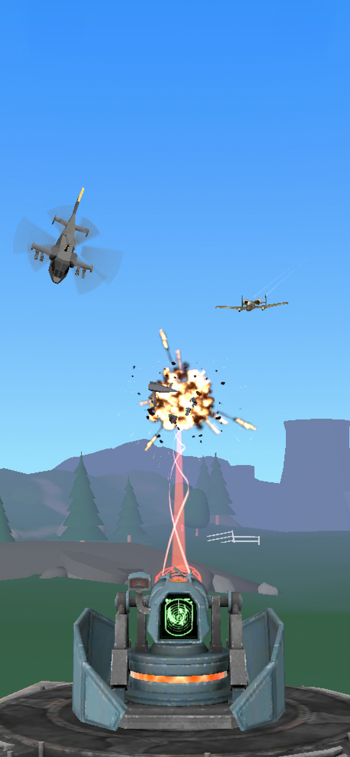 Air Defense Airplane Shooting