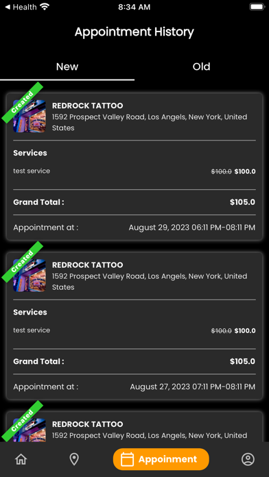 TattBook: Tattoo Booking Screenshot
