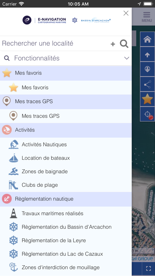 #3. e-navigation (iOS) 由: Syndicat Intercommunal du Bassin d'Arcachon