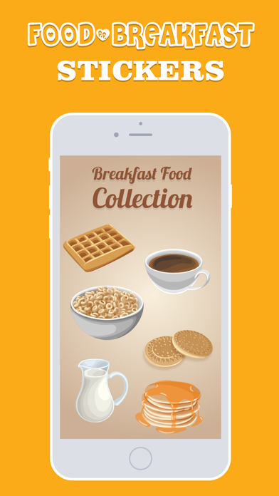 Food and Breakfast Stickers screenshot 2