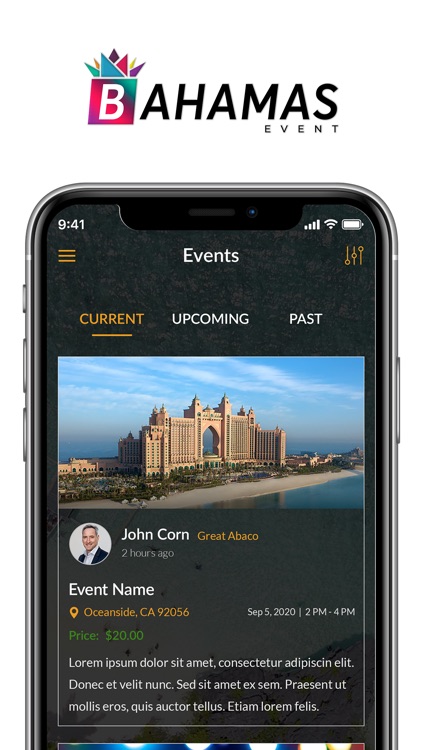 Bahamas Events App