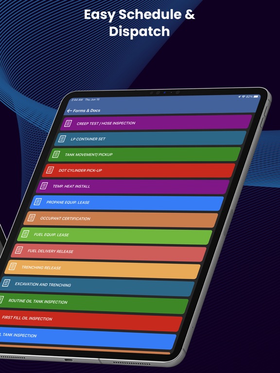 TankSpotter iPad screenshot 4 - Business app