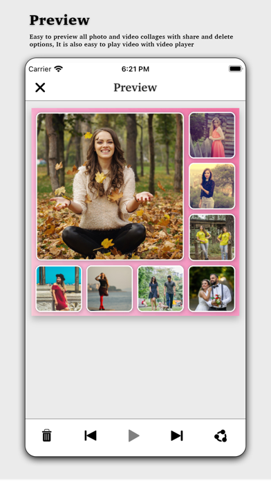 Photo Collage - Story Editor Screenshot