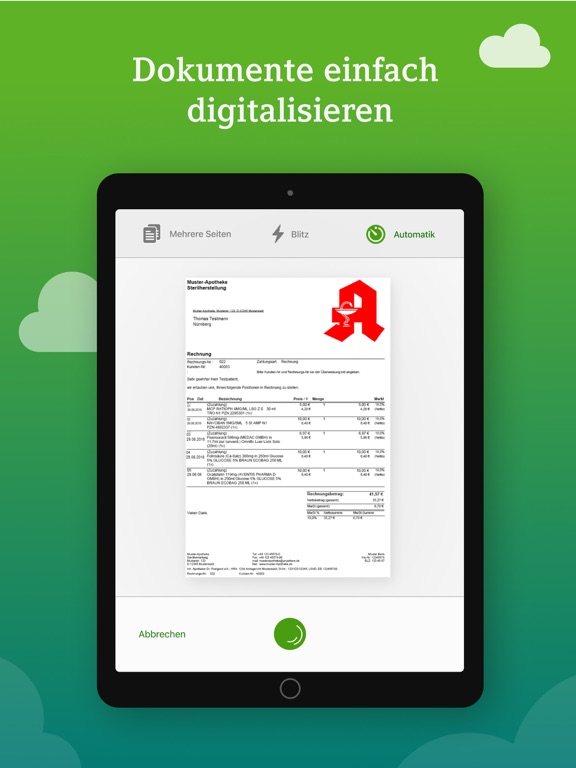 Screenshot #4 pour DATEV Upload mobil