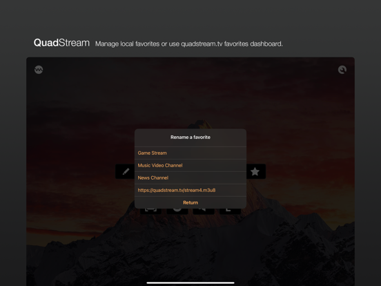 QuadStream iPad screenshot 4 - Entertainment app