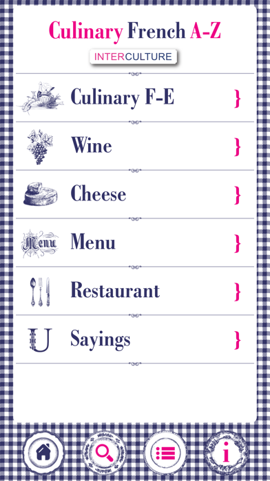 Culinary French A-Z Screenshot