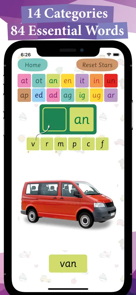 3 Letter CVC Words Formation