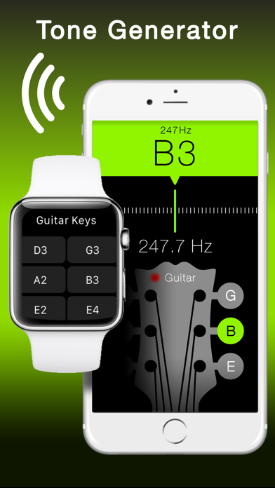 Screenshot #2 pour Guitar Tuner & Tone Generator