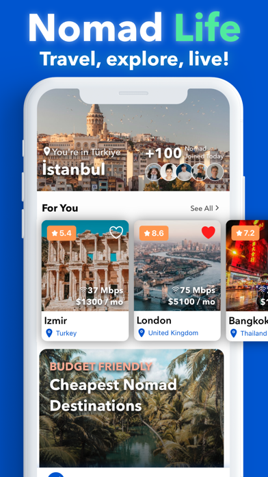 Digital Nomad: Cities & Guide Screenshot