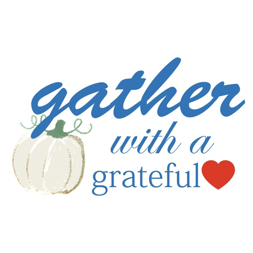 gather with a grateful heart icon