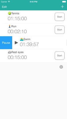 sTimers screenshot 2