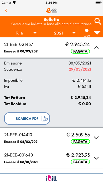 MyE.CO - energia e gas Screenshot