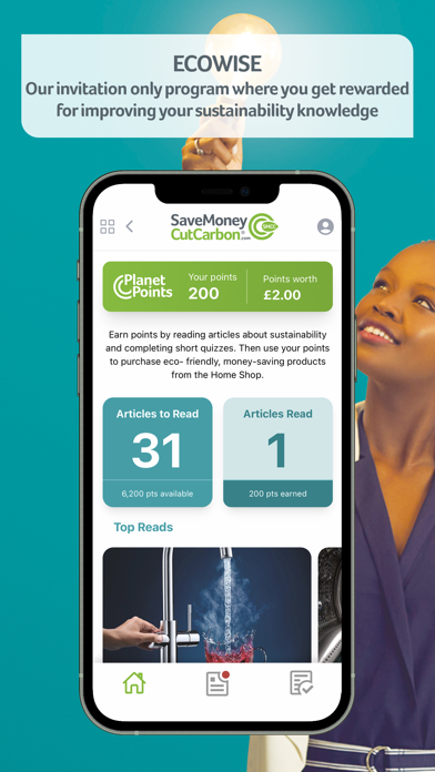 SaveMoneyCutCarbon App Screenshot