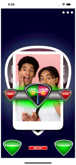 Game screenshot Love Detector Face Test Game apk