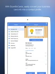 scanbizcards - lite iPad Captures Décran 4