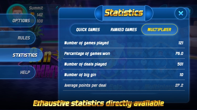 Gin Rummy online game screenshot-5