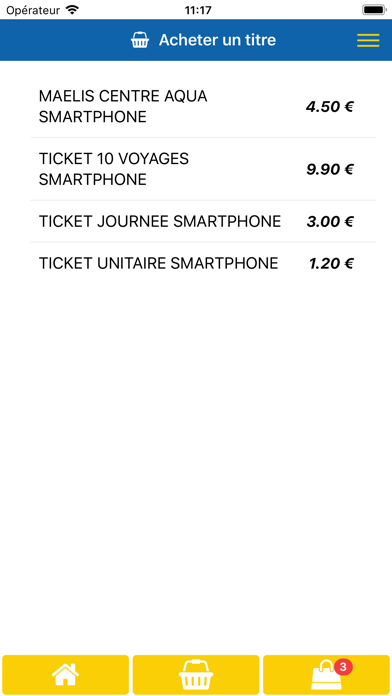 Screenshot #2 pour M-Ticket Maelis