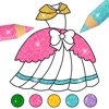Dress up Coloring Book 2+