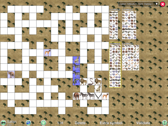 Number Fit Puzzle iPad screenshot 7 - Games app