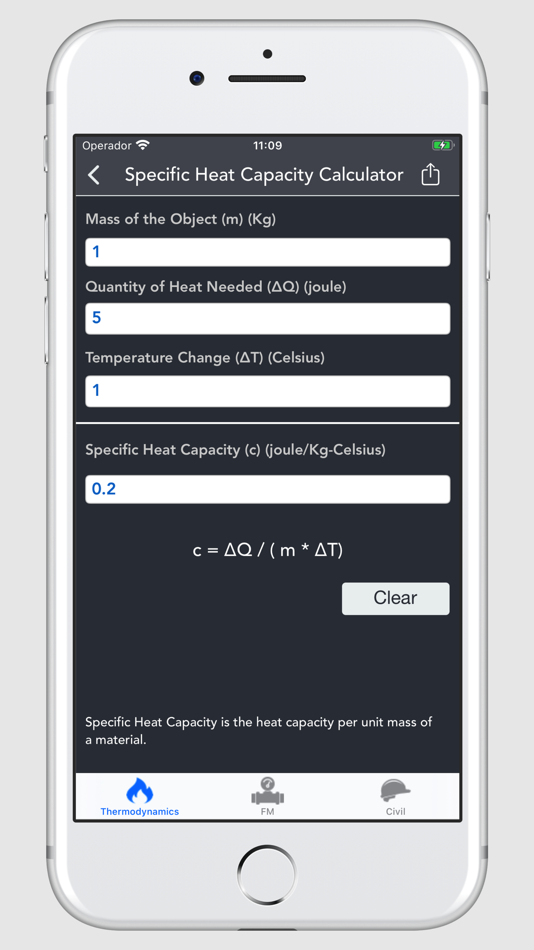#3. Thermodynamics Calculator lite (iOS) Podle: V PUGAZHENTHI
