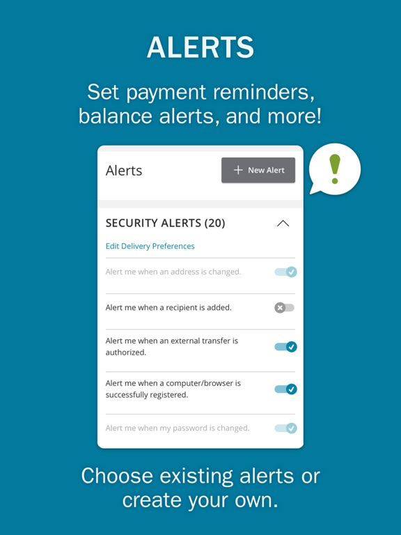 CEFCU Mobile Banking iPad screenshot 6 - Finance app