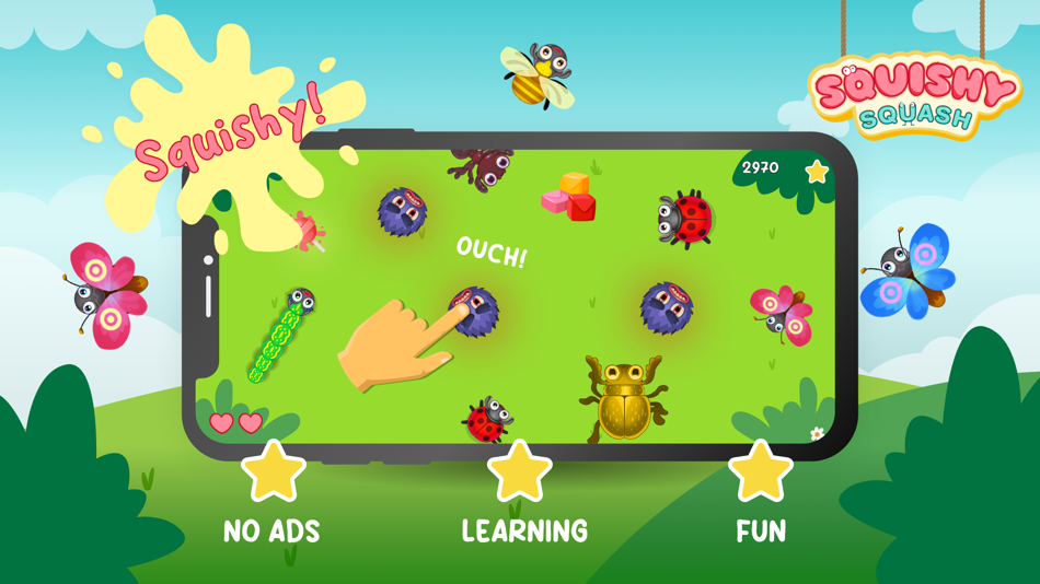 #6. Squishy Squash! Toddler Game (iOS) 由: NCM Games
