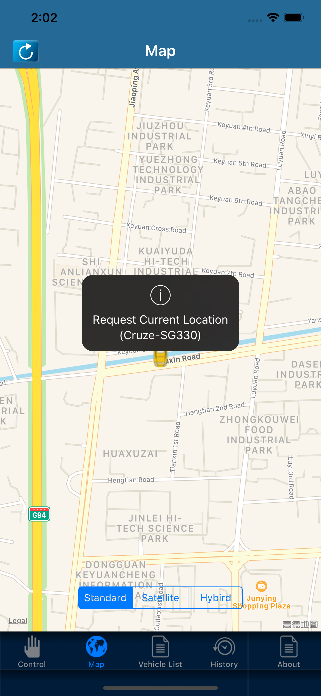 Portman GPS screenshot 4