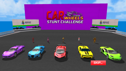 Car Wheels Stunt Challenge Screenshot