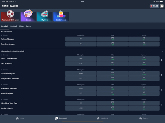 Screenshot #5 pour Shark Casino and Sportsbook