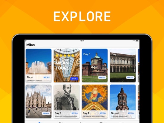Milan Travel Guide . iPad screenshot 3 - Travel app
