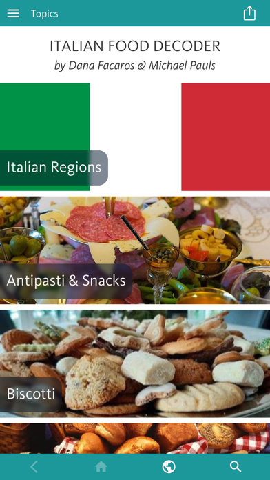 Italian Food Decoder Screenshot