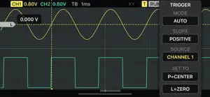 Oscilloscope screenshot #1 for iPhone