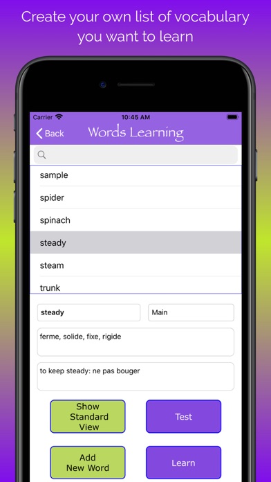 Vocabulary Builder - New Words Screenshot