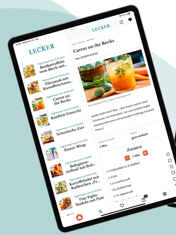 Screenshot #4 pour Lecker - Rezepte für jeden Tag
