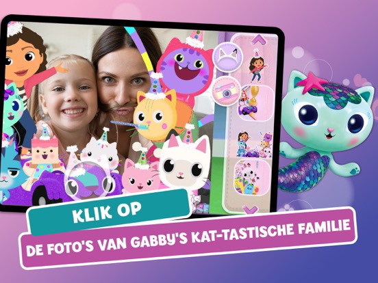 Gabby's poppenhuis iPad app afbeelding 1