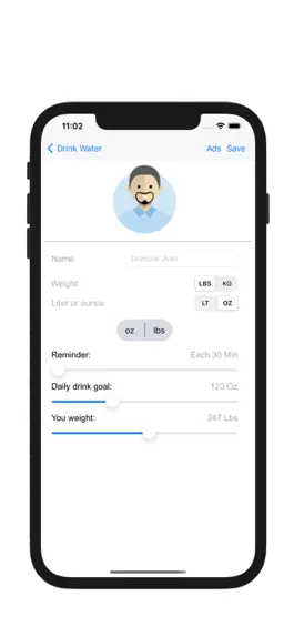Game screenshot Drink Water reminder eDrink apk