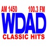 WDAD AM 1450 100.3 FM