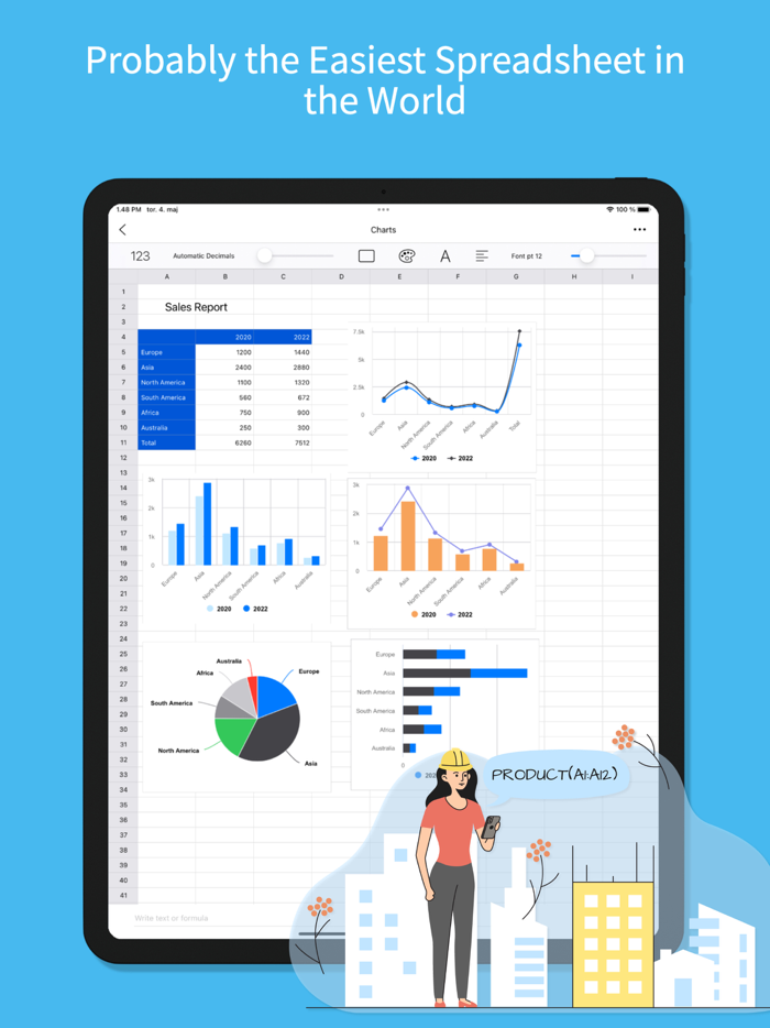 The Spreadsheet App.