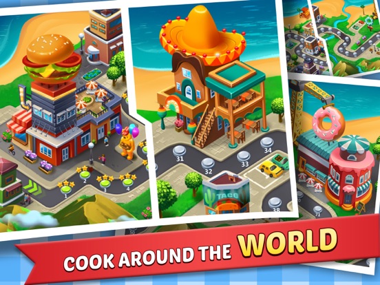 Food Court Hamburger Cooking iPad app afbeelding 3