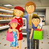 Shopping Mall- Stickman Family icon