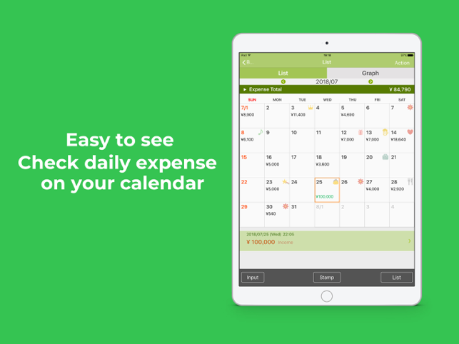 Quick Money Recorder: Expense スクリーンショット