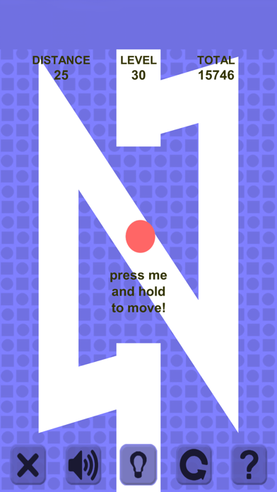 Follow the zigzag line classic Screenshot