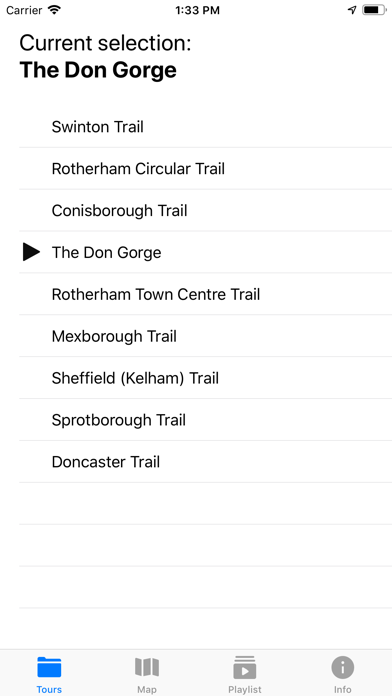 Don Valley Way Audio Guide Screenshot