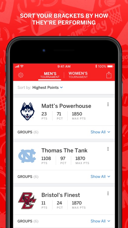 ESPN Tournament Challenge screenshot-3