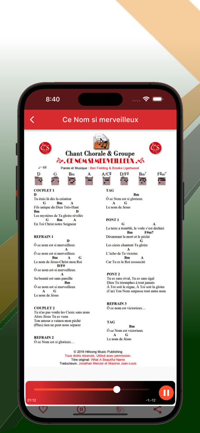 Chant Chorale et Groupe