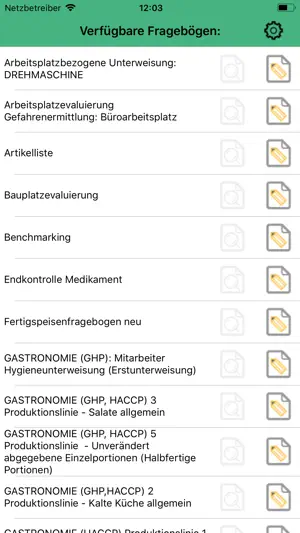 QualityManagementApp screenshot 2