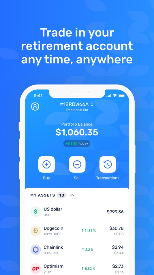 #2. ETZ: Crypto IRA Trading (iOS) 게시자: ETZ