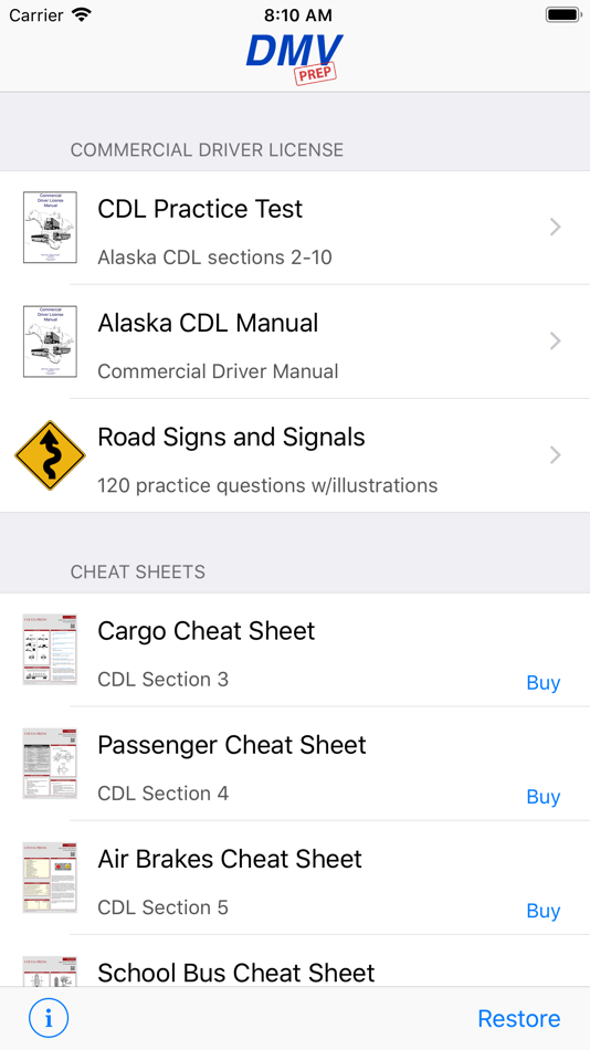 Alaska CDL Test Prep - 6.0 - (iOS)