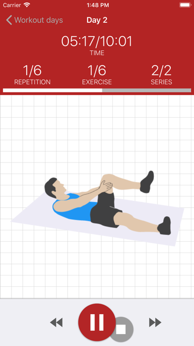 Caynax A6W abs workout Screenshot