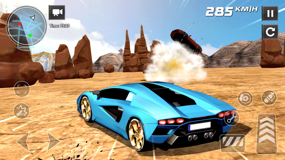 #2. Beam Drive: Crash Simulation (iOS) 由: Minh Hieu